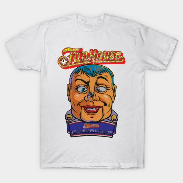 Funhouse Rudy with a Fly T-Shirt by Uwantmytees